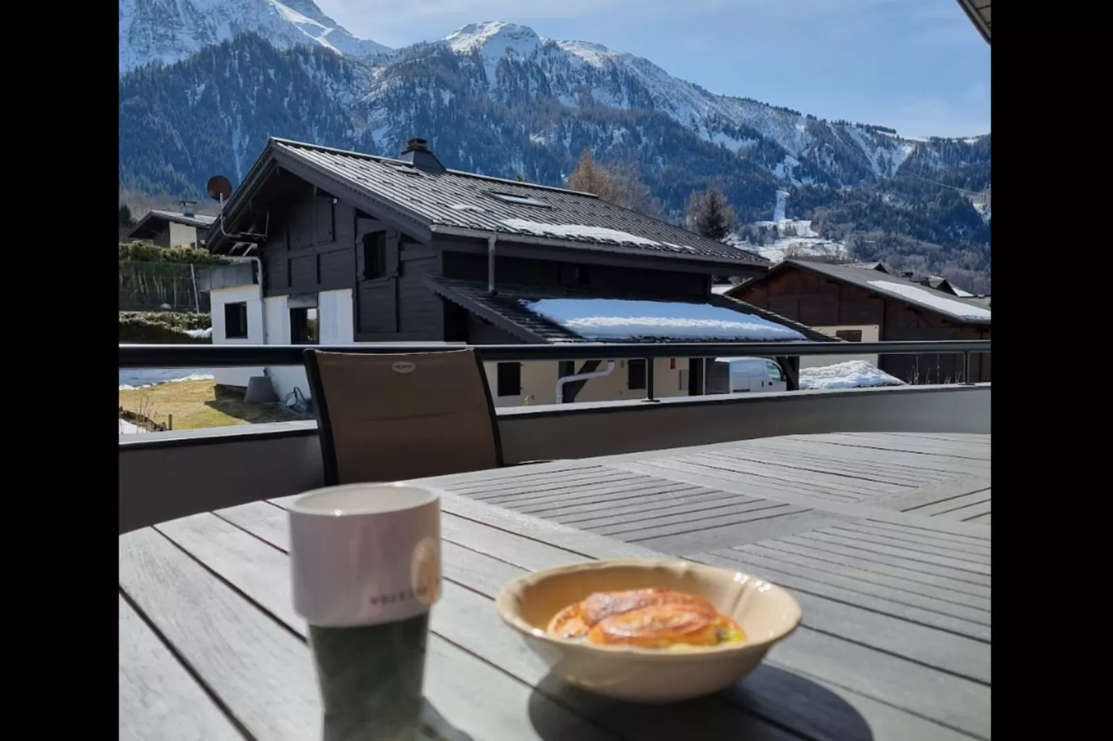 Chalets Alpages-Gebied winter 5km