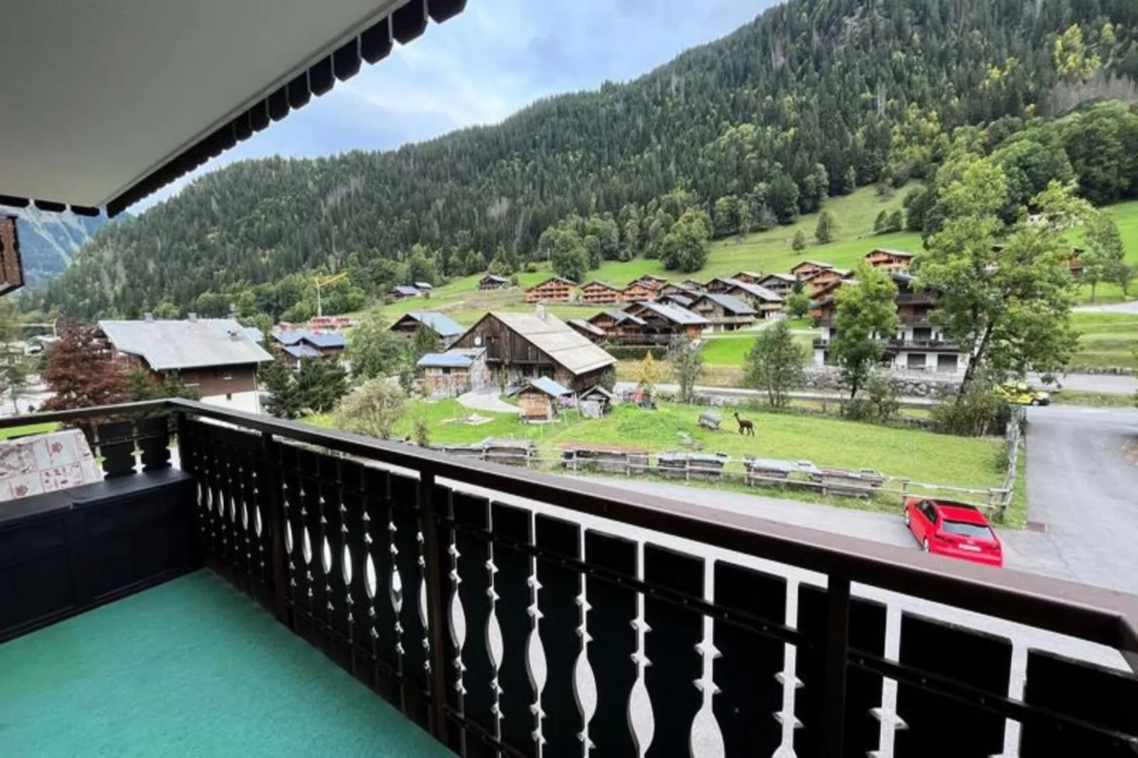 Résidence Les Campanules-Uitzicht zomer