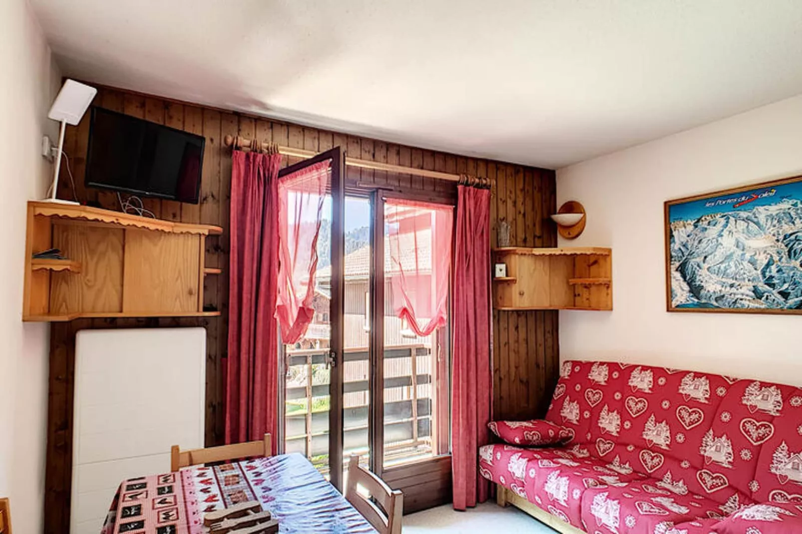 Appartements à Montriond-Woonkamer