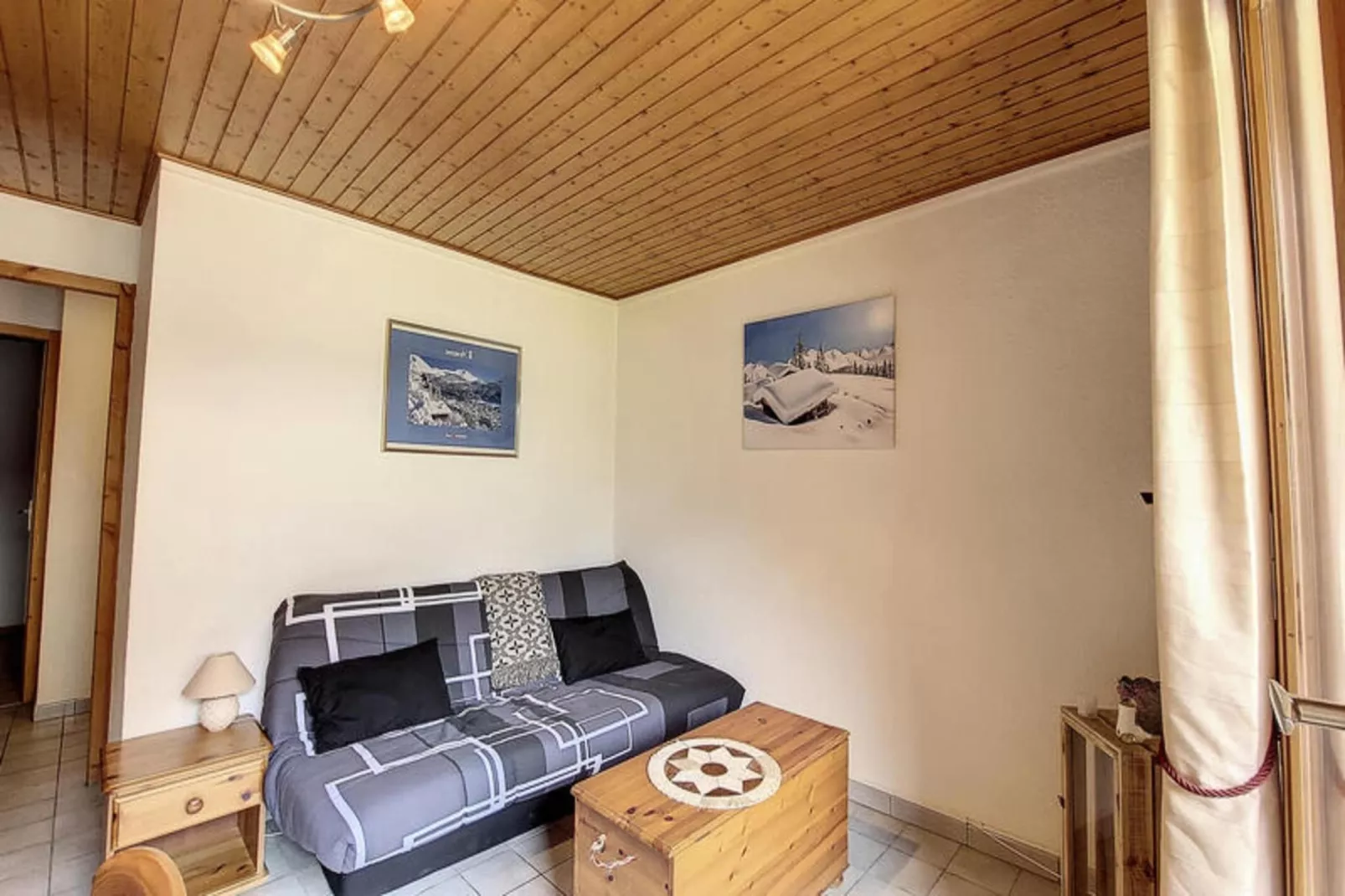 Appartements à Saint Jean d'Aulps-Woonkamer