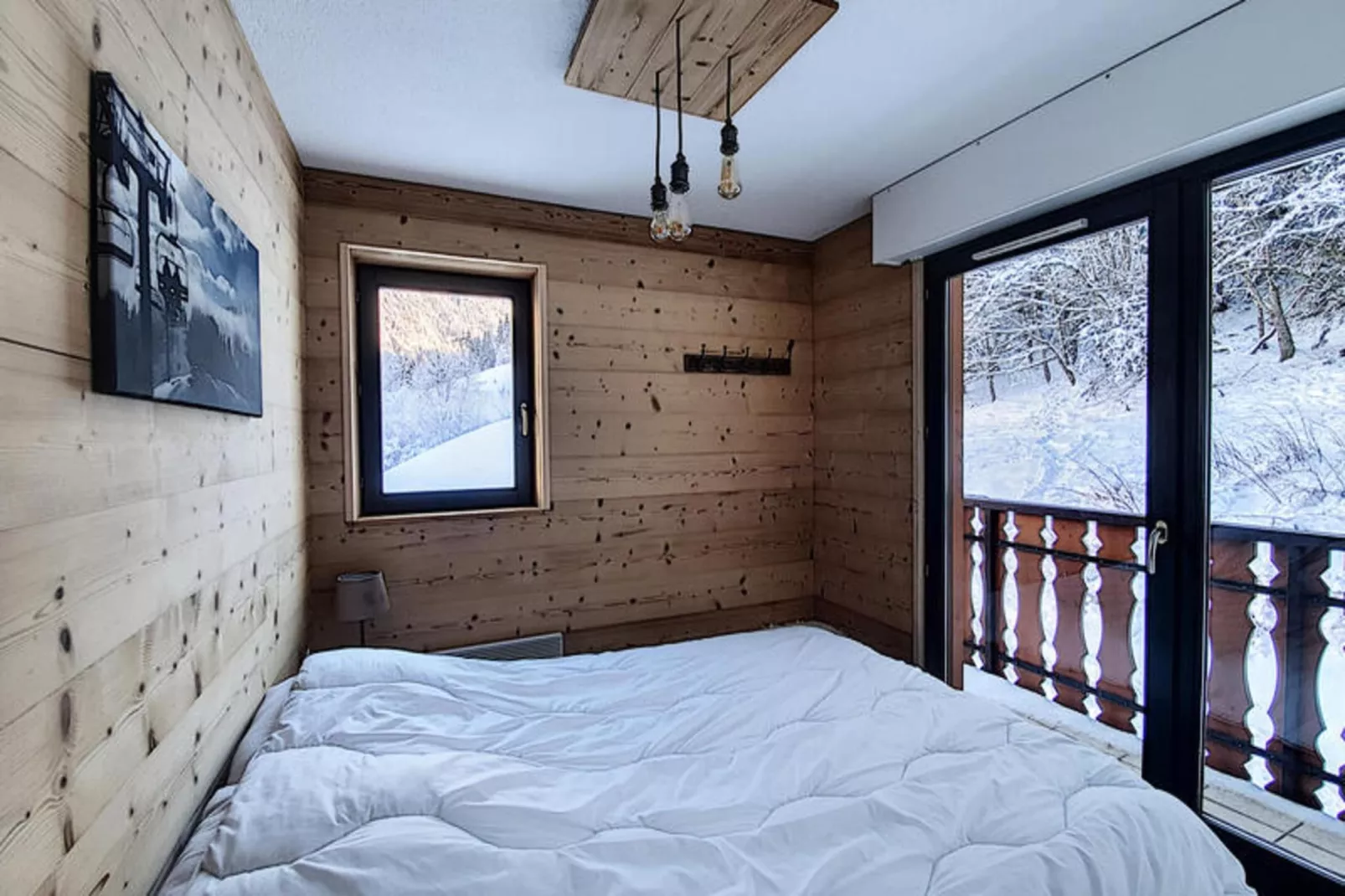 Appartements à Saint Jean d'Aulps-Slaapkamer