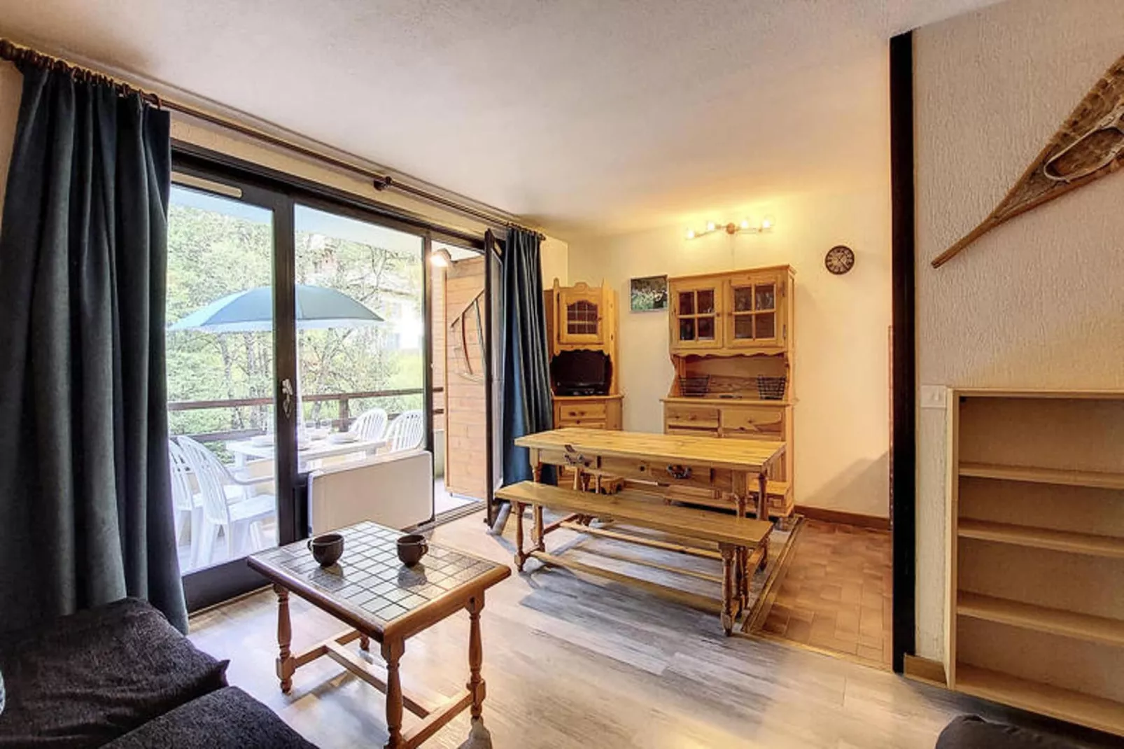 Studio à Saint Jean d'Aulps-Woonkamer