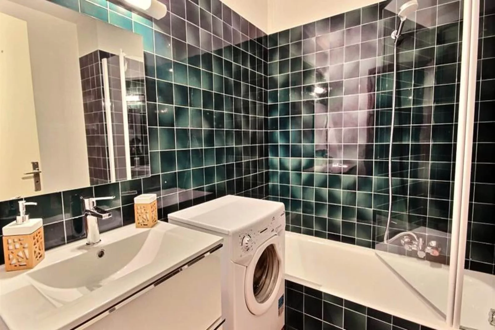 Appartements à Saint Jean d'Aulps-Badkamer