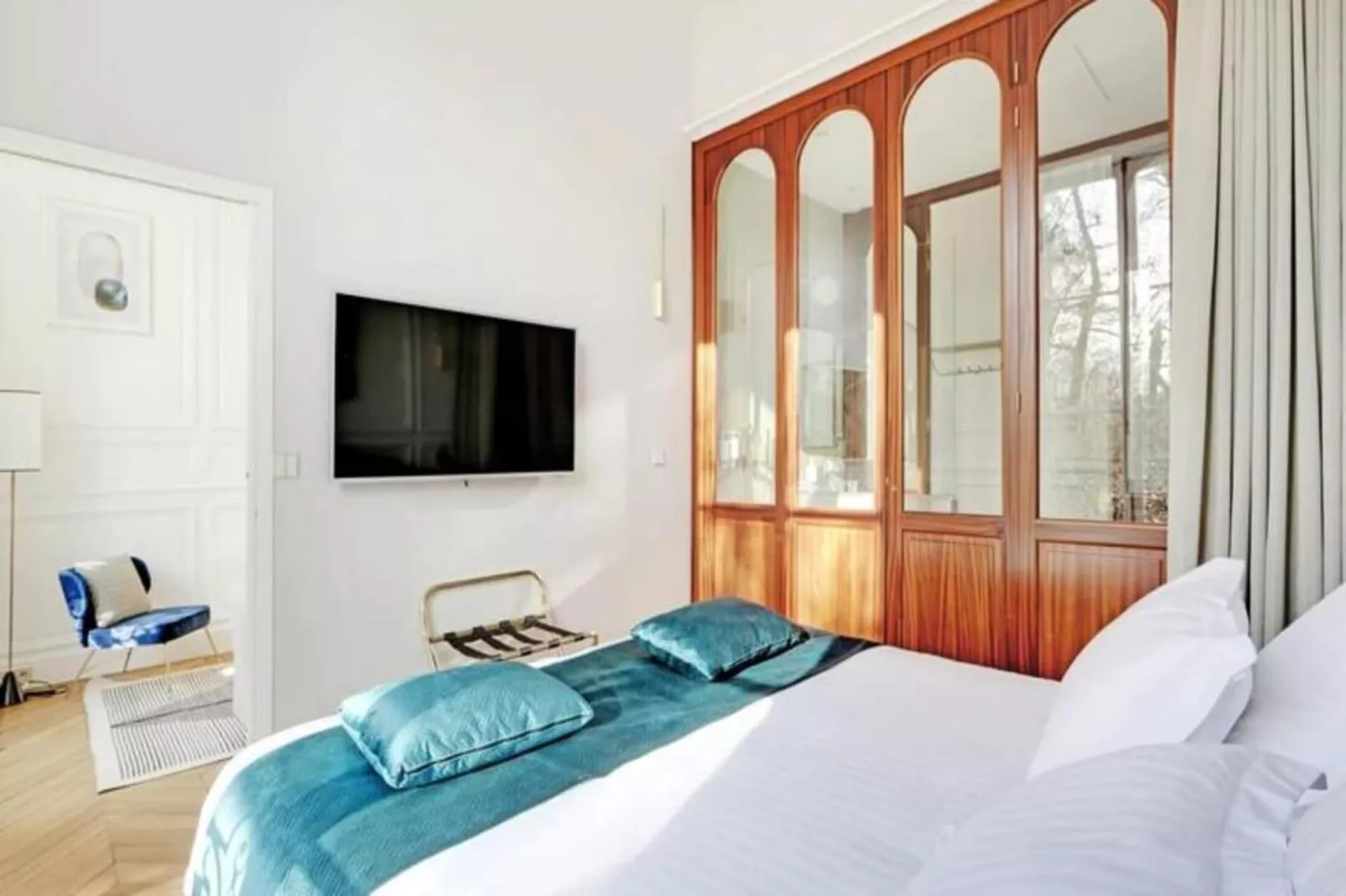 Maison Labruy&egrave;re - Suite Terrasse-Slaapkamer