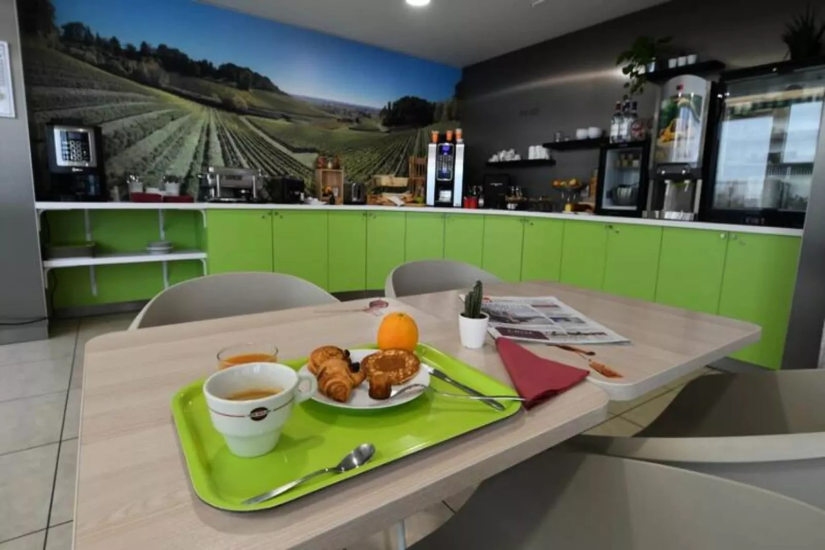 Appart'Hôtel Mer & Golf Bordeaux Bassins à Flot***-Keuken