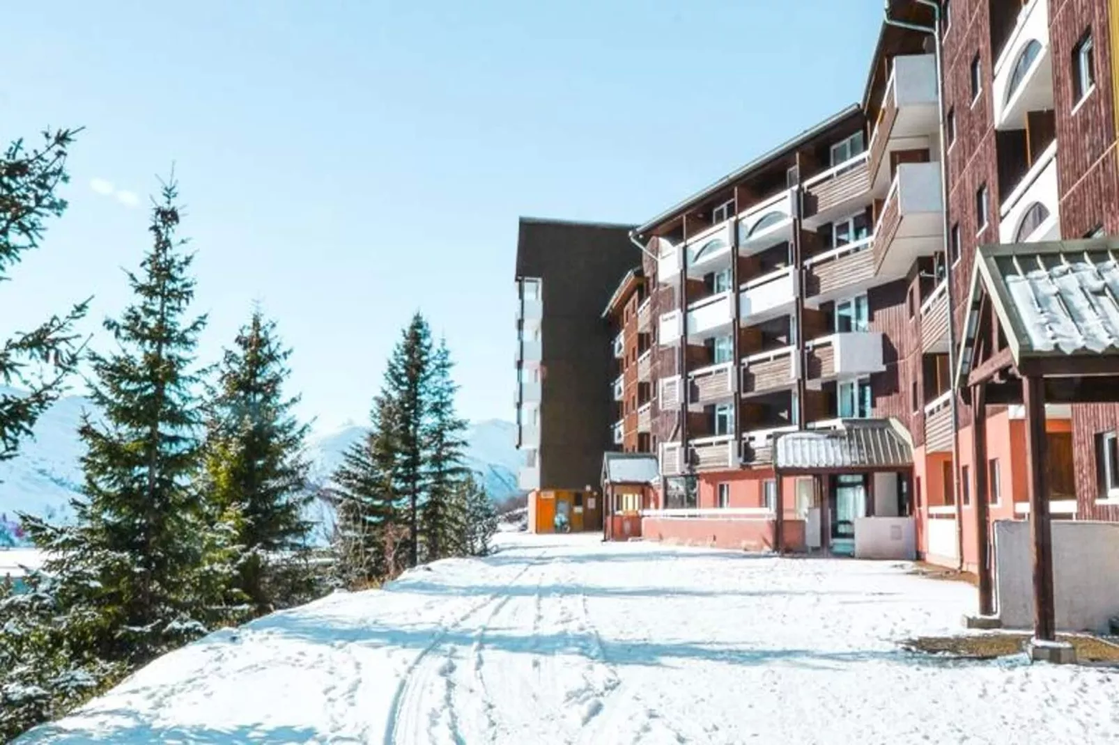 Résidence Les Horizons d'Huez - maeva Home-Exterieur winter