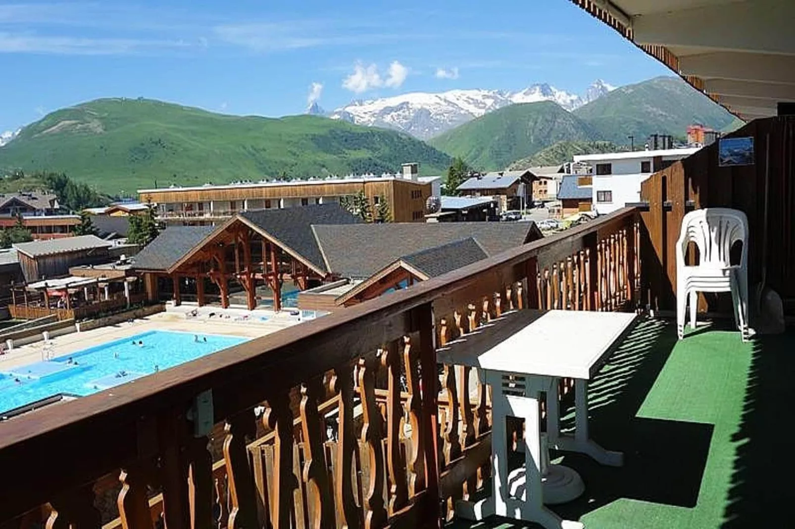 Résidence Menandiere-Terrasbalkon