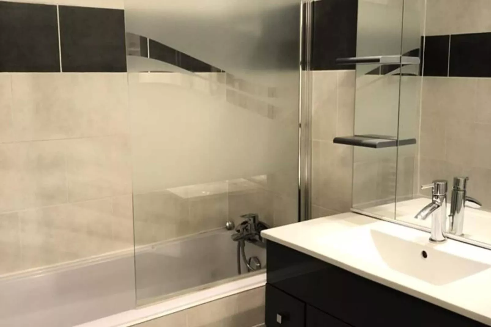 Résidence Bergers P&v-Badkamer