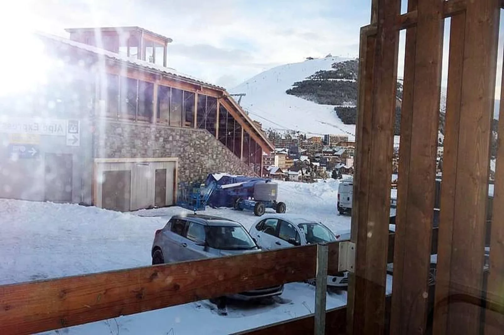 Résidence 4 Soleils-Uitzicht winter