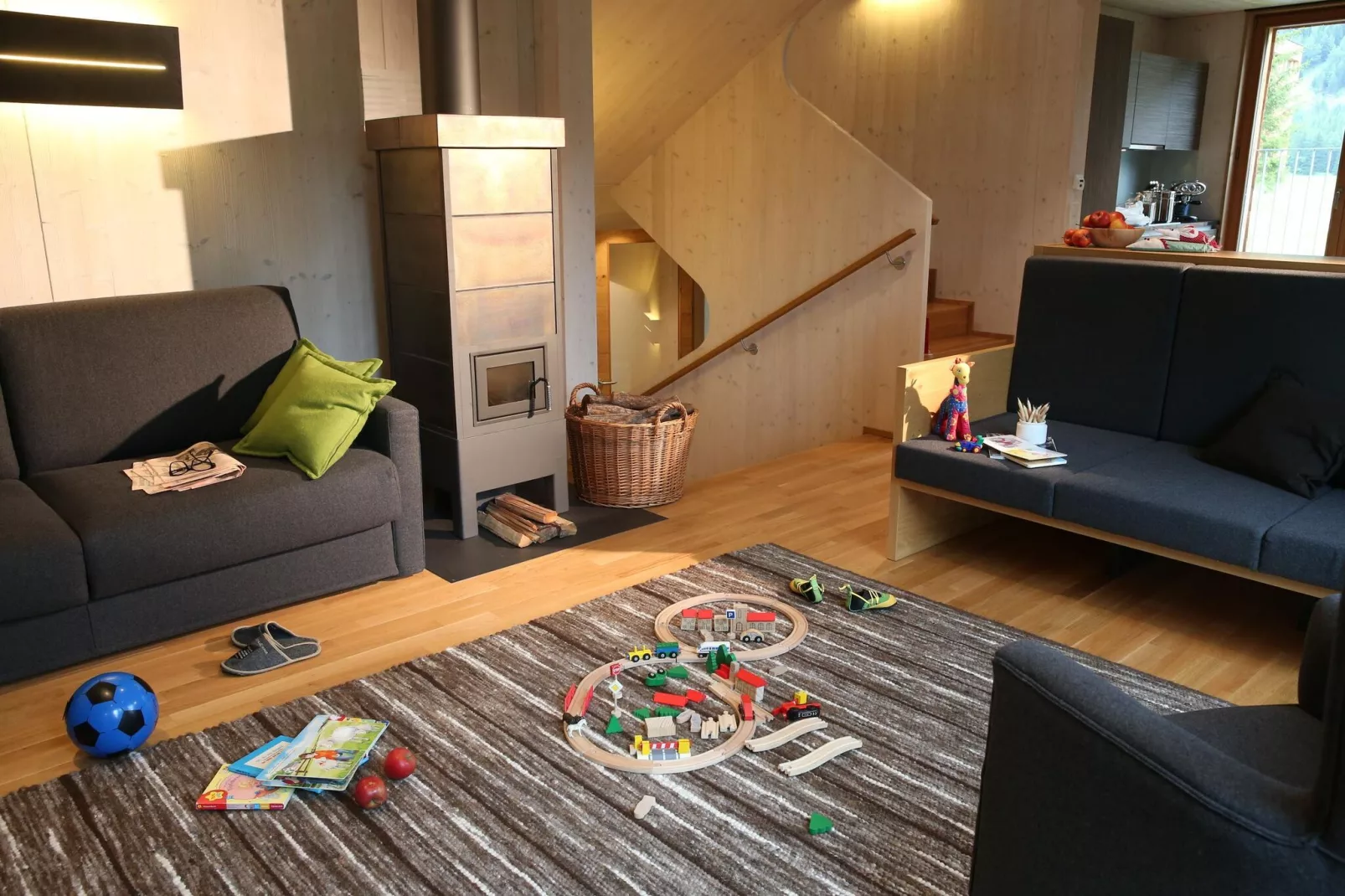 Gradonna Mountain Resort - Klassik - 8 Personen-Woonkamer
