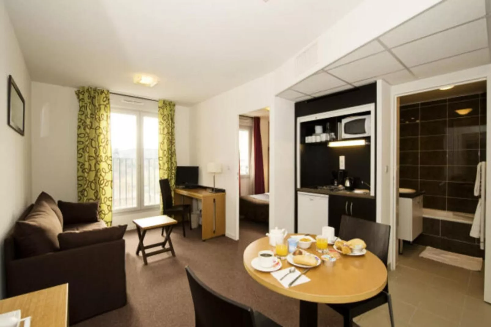 Appart'hôtel Odalys City Bioparc-Woonkamer