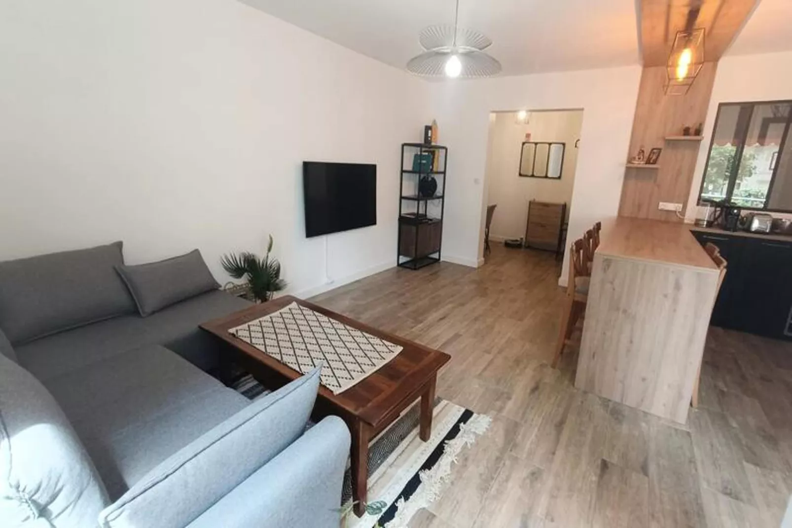 Résidence Le Chateau Durieux 1-Woonkamer