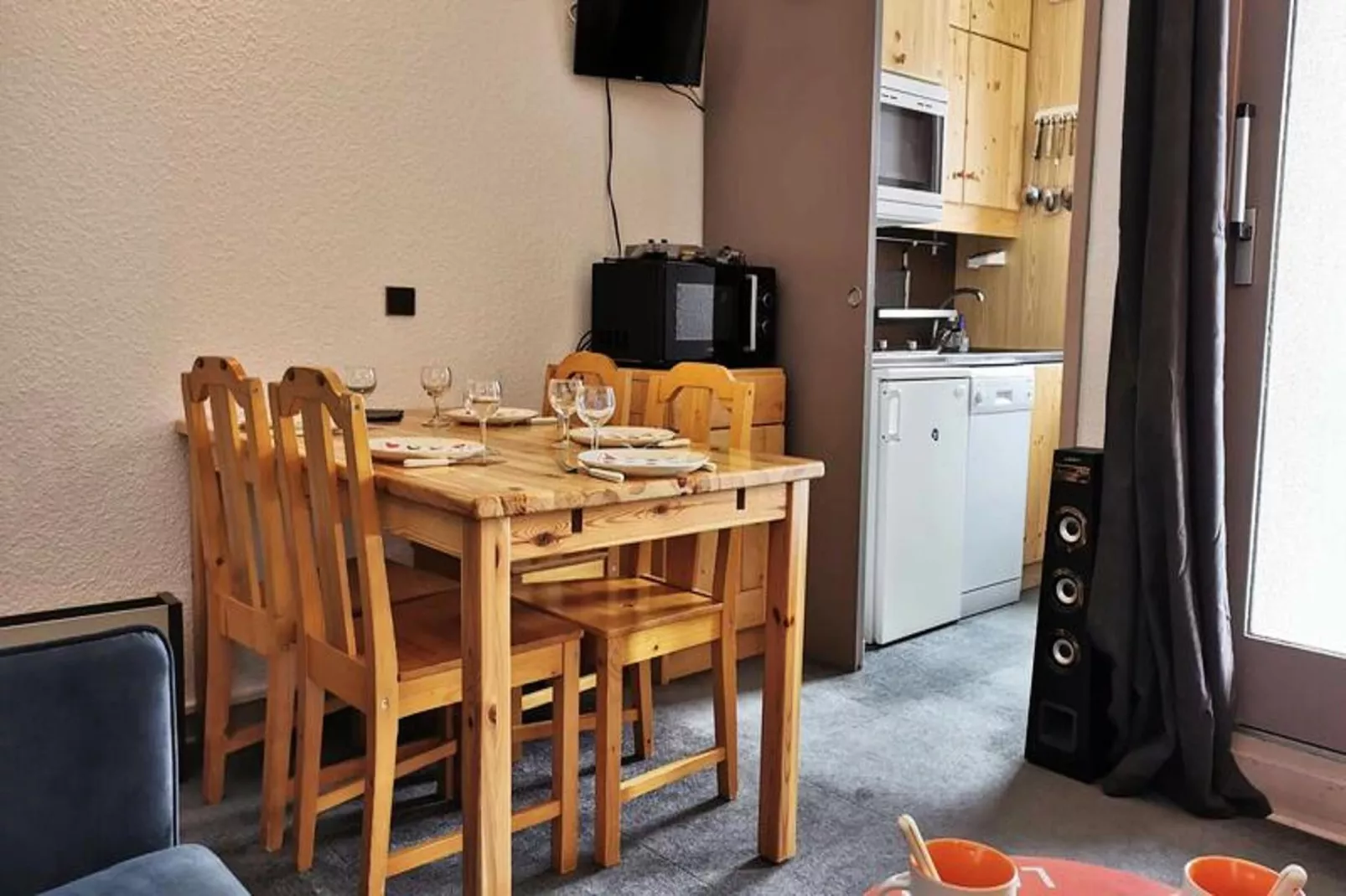 Résidence Riondet-Eetkamer