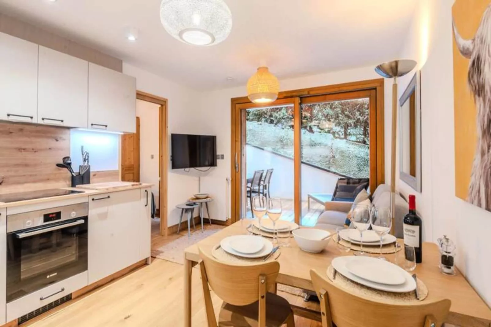 Résidence Les Frenes-Eetkamer