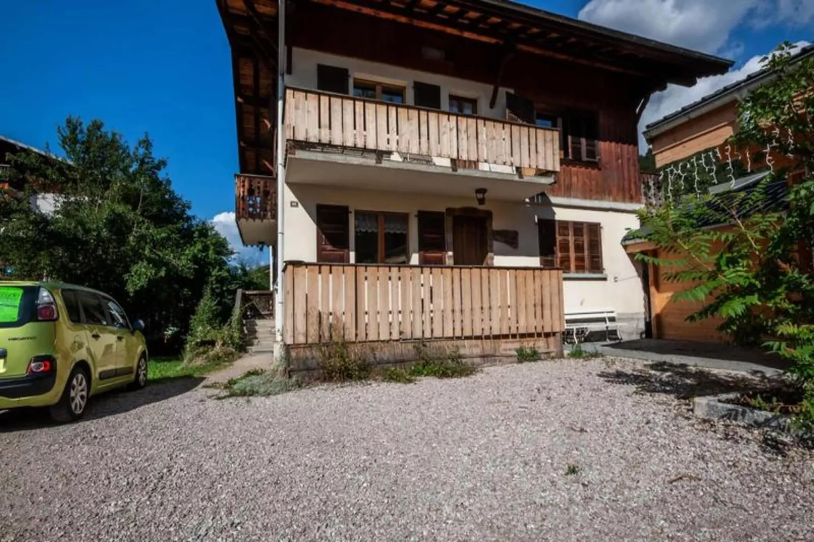 Chalet Les Triolets-Uitzicht zomer