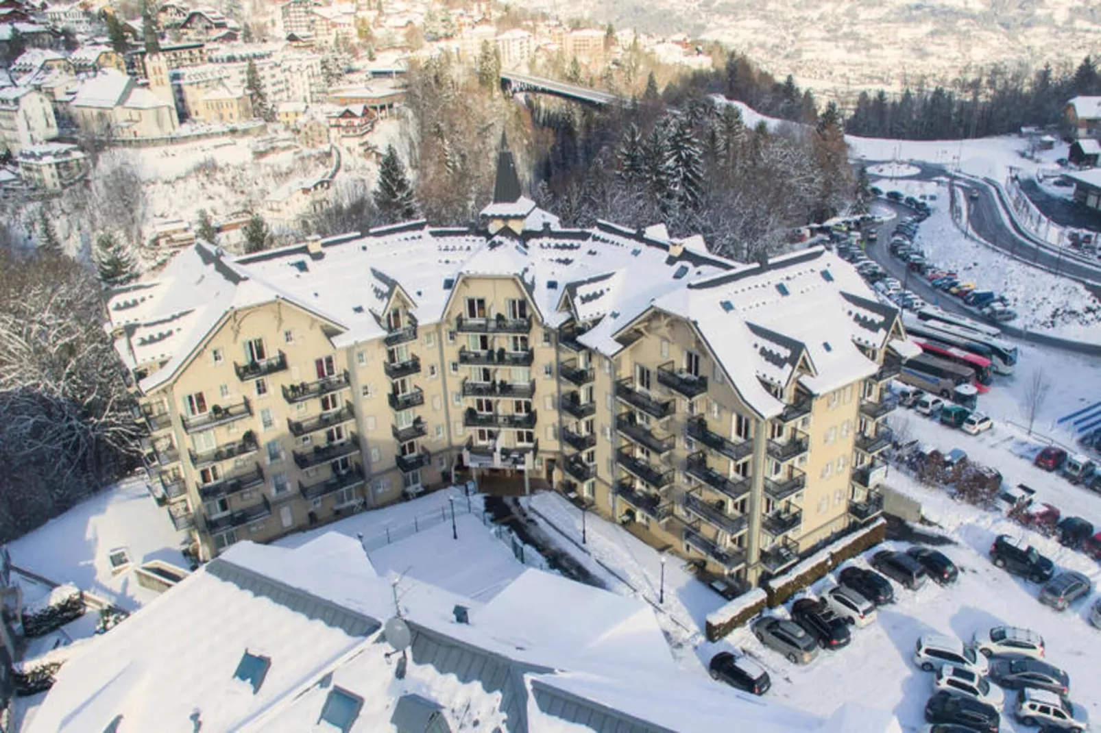 Résidence Le Grand Panorama-Eetkamer