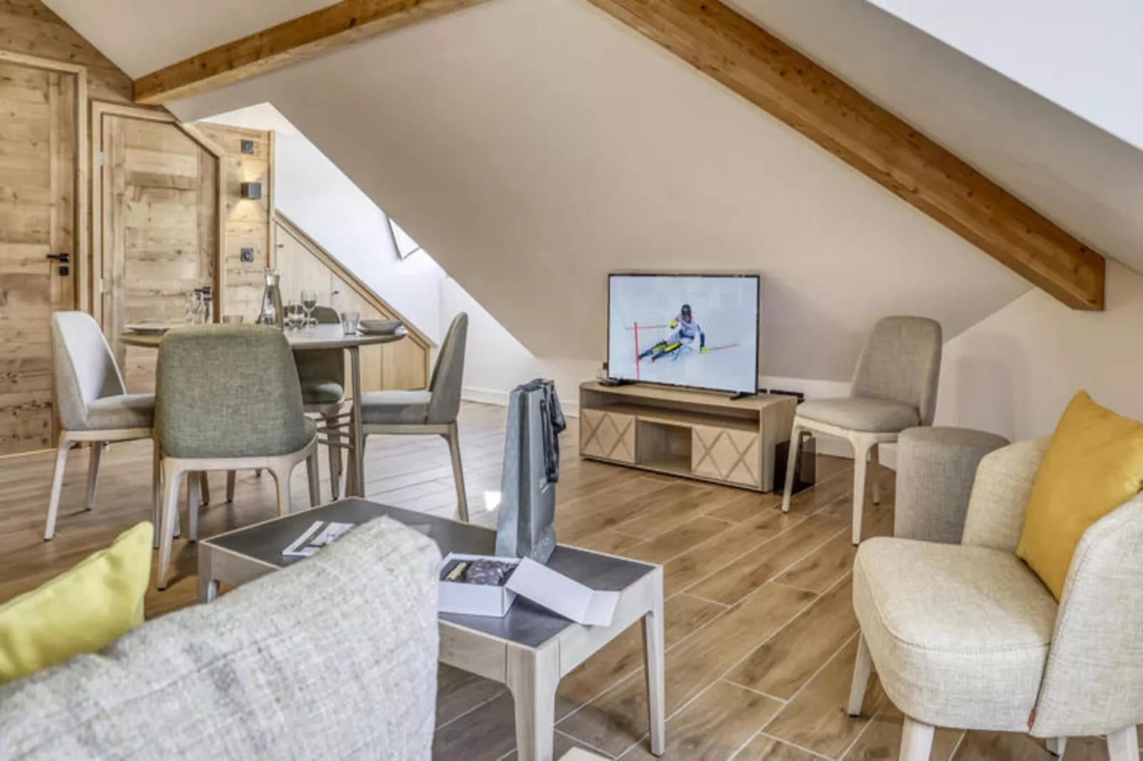 Résidence Gallery Mont Blanc-Buitenkant zomer