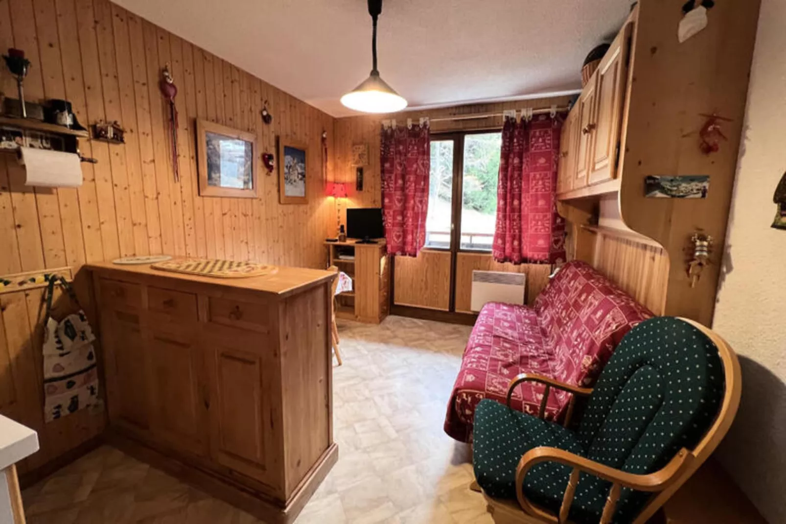 Studio à La Clusaz-Woonkamer