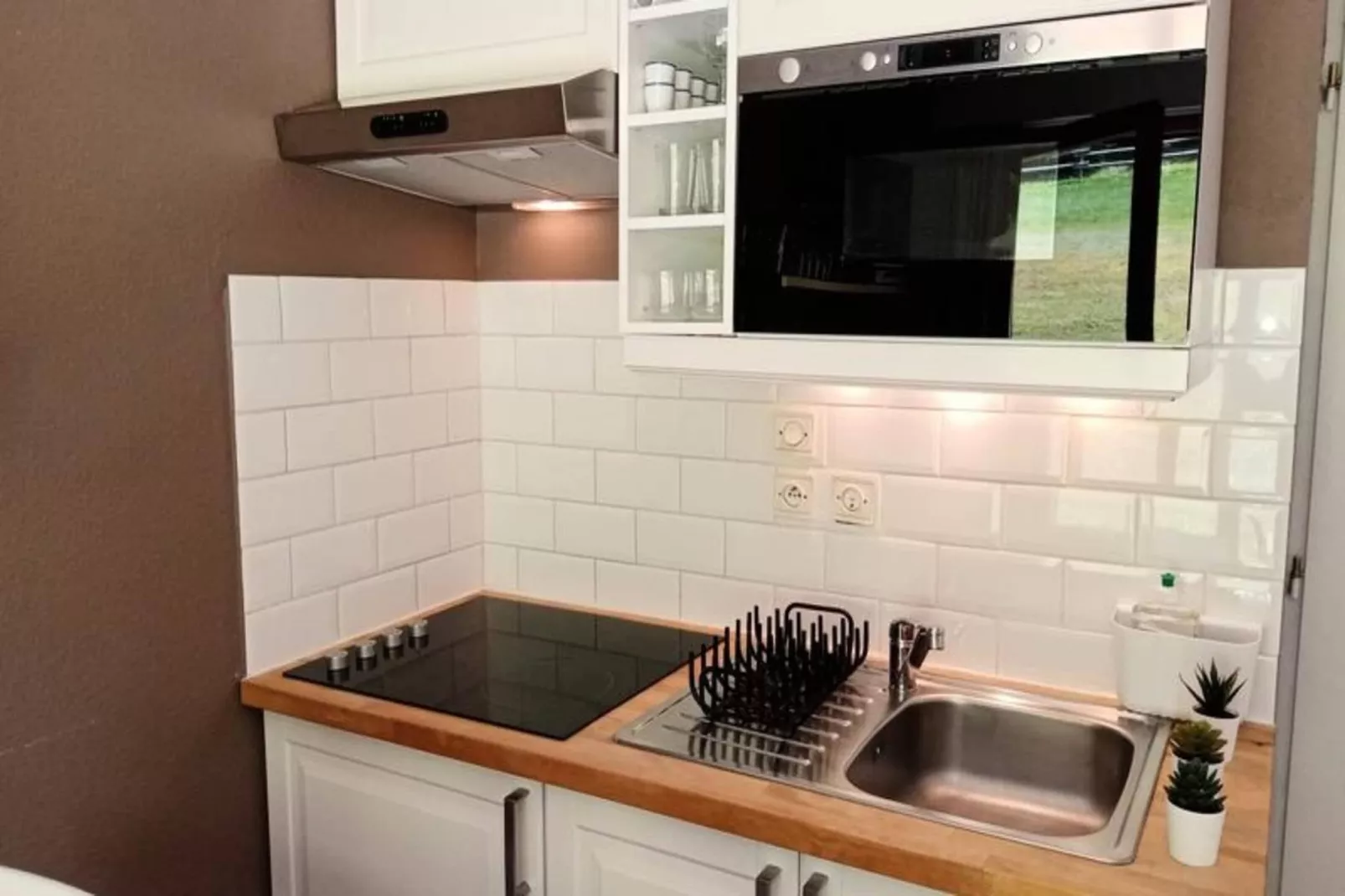 Résidence Les Myrtilles-Keuken