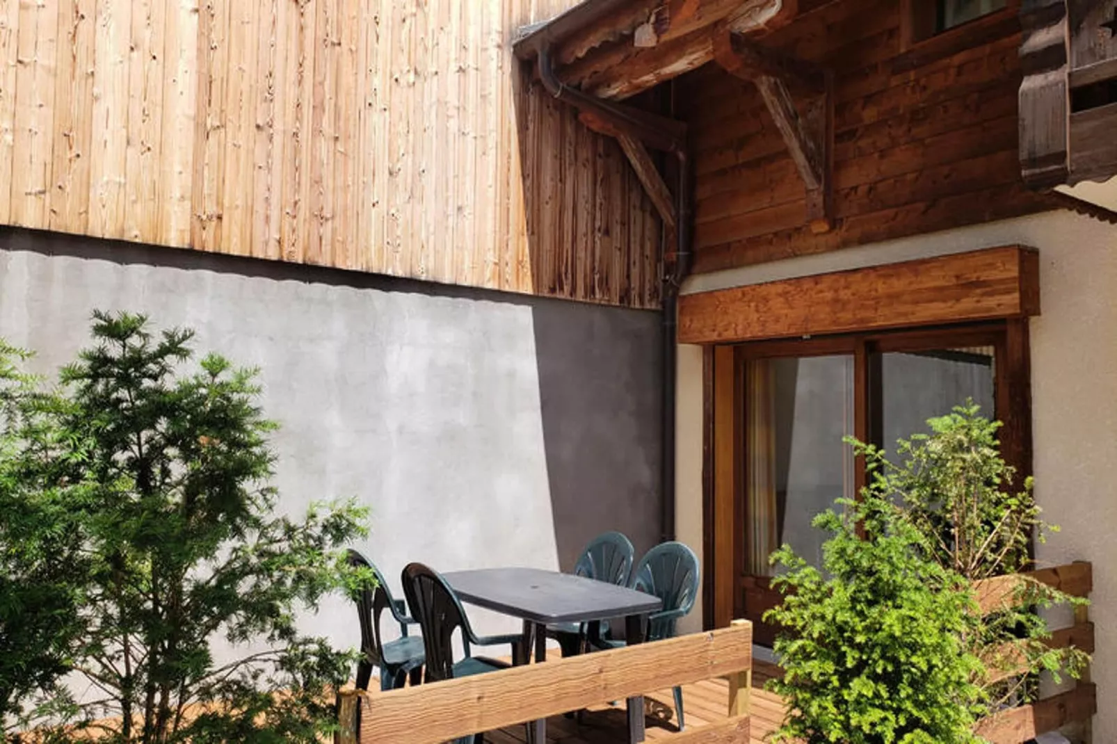 Appartements à Morzine-Terrasbalkon