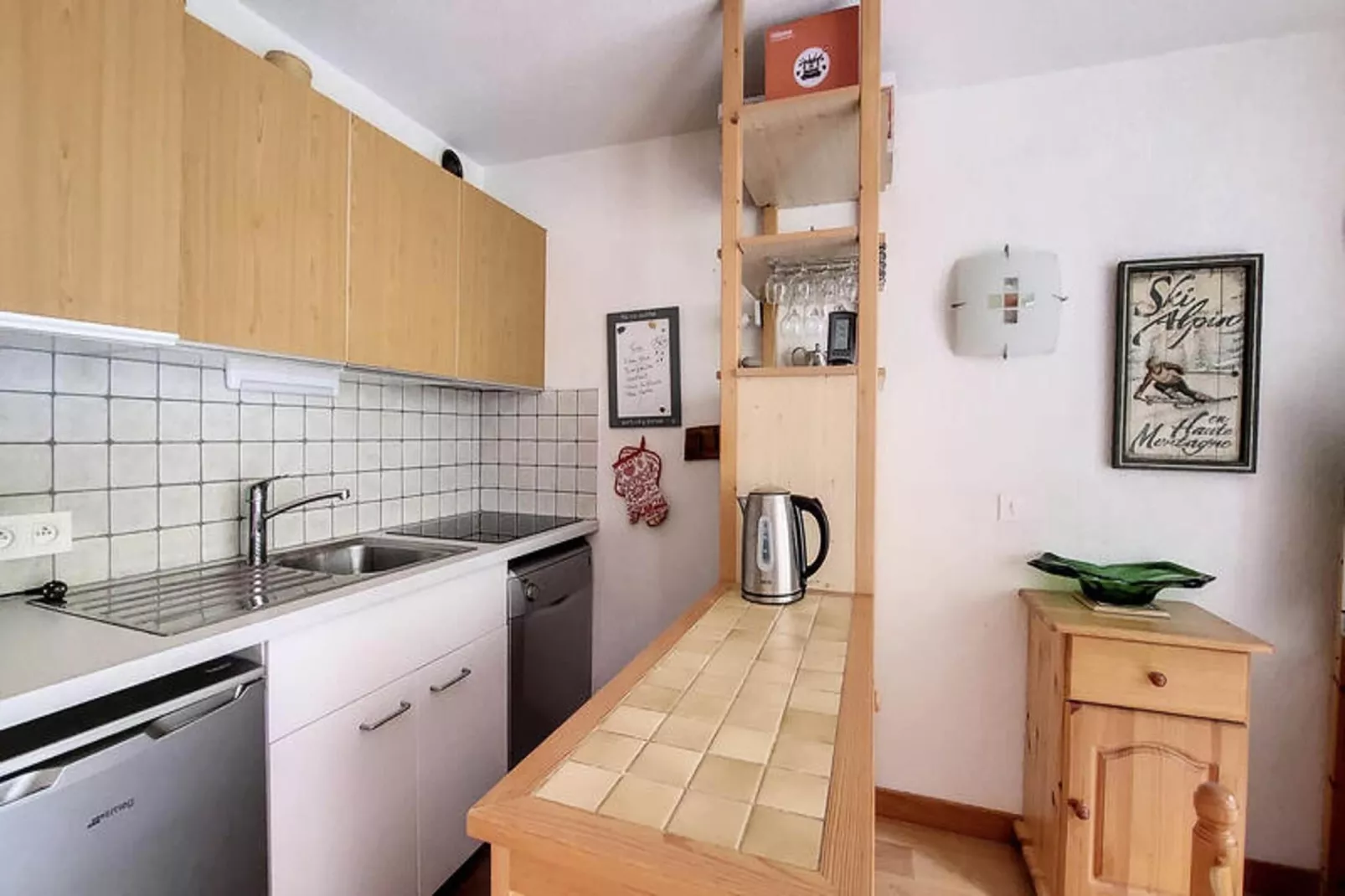 Studio à Saint Jean d'Aulps-Keuken