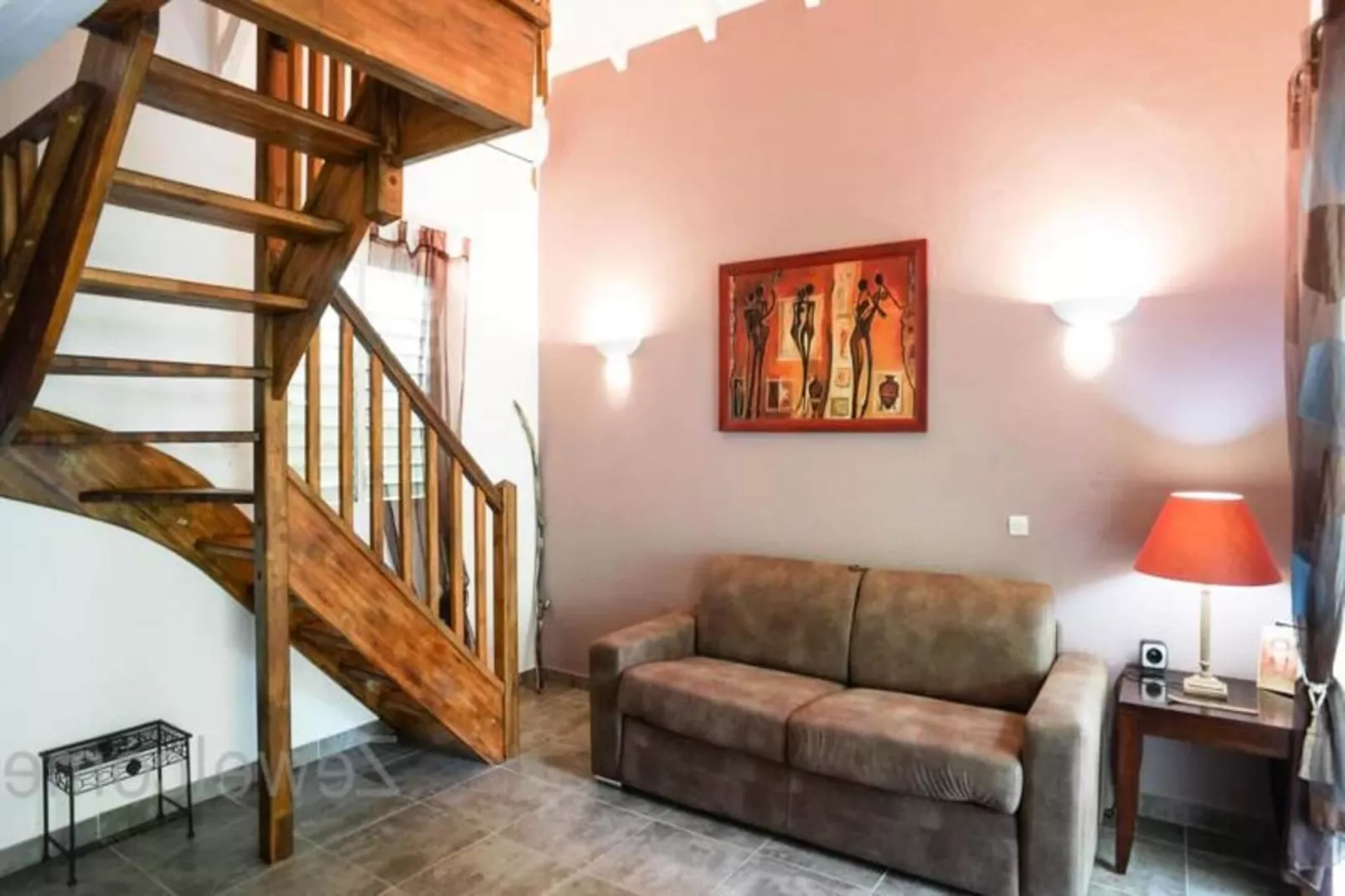 Bungalow Palm-Buitenkant zomer