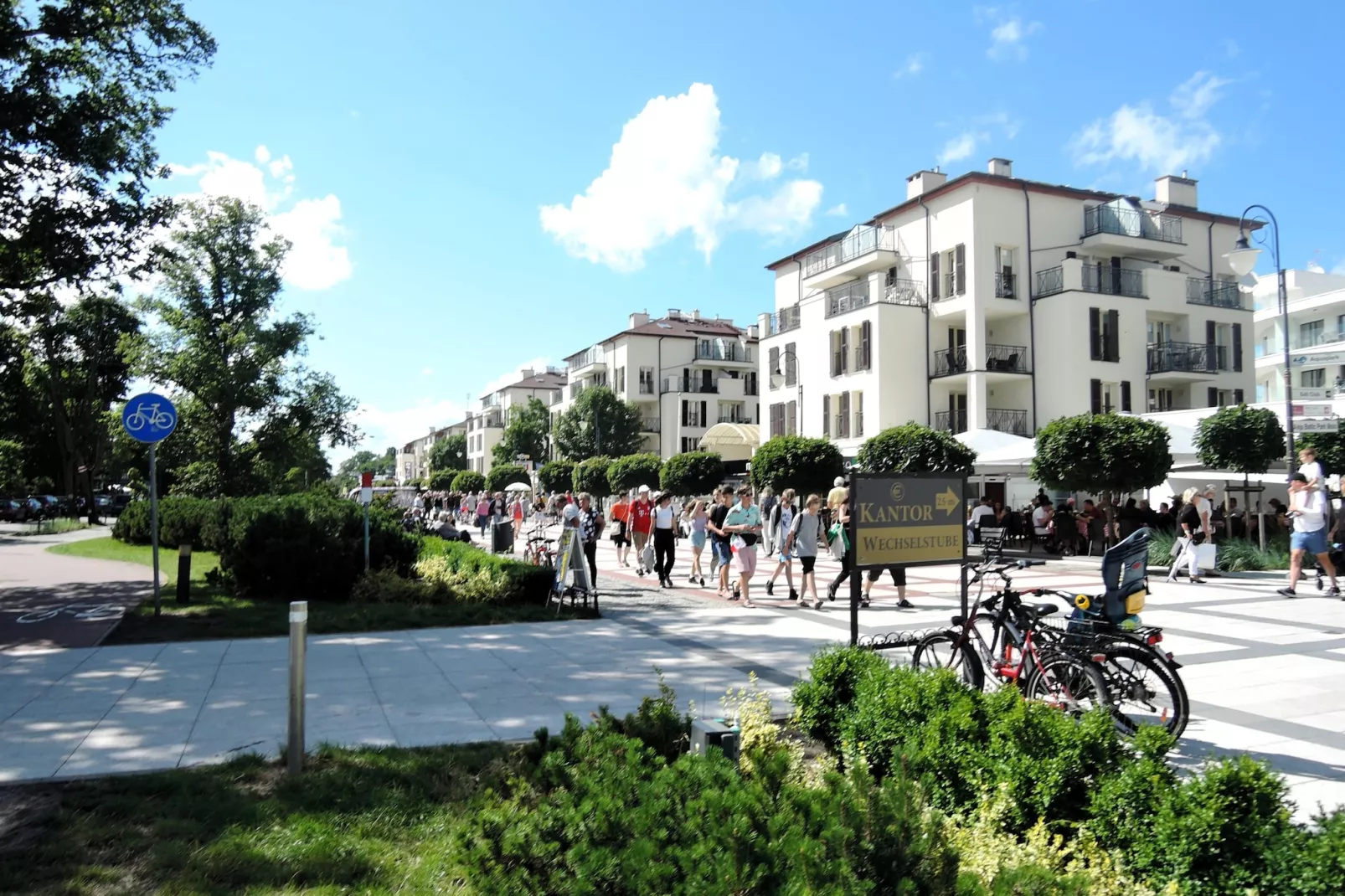 Apartament przy parku z garażem Świnoujście-Gebieden zomer 1km