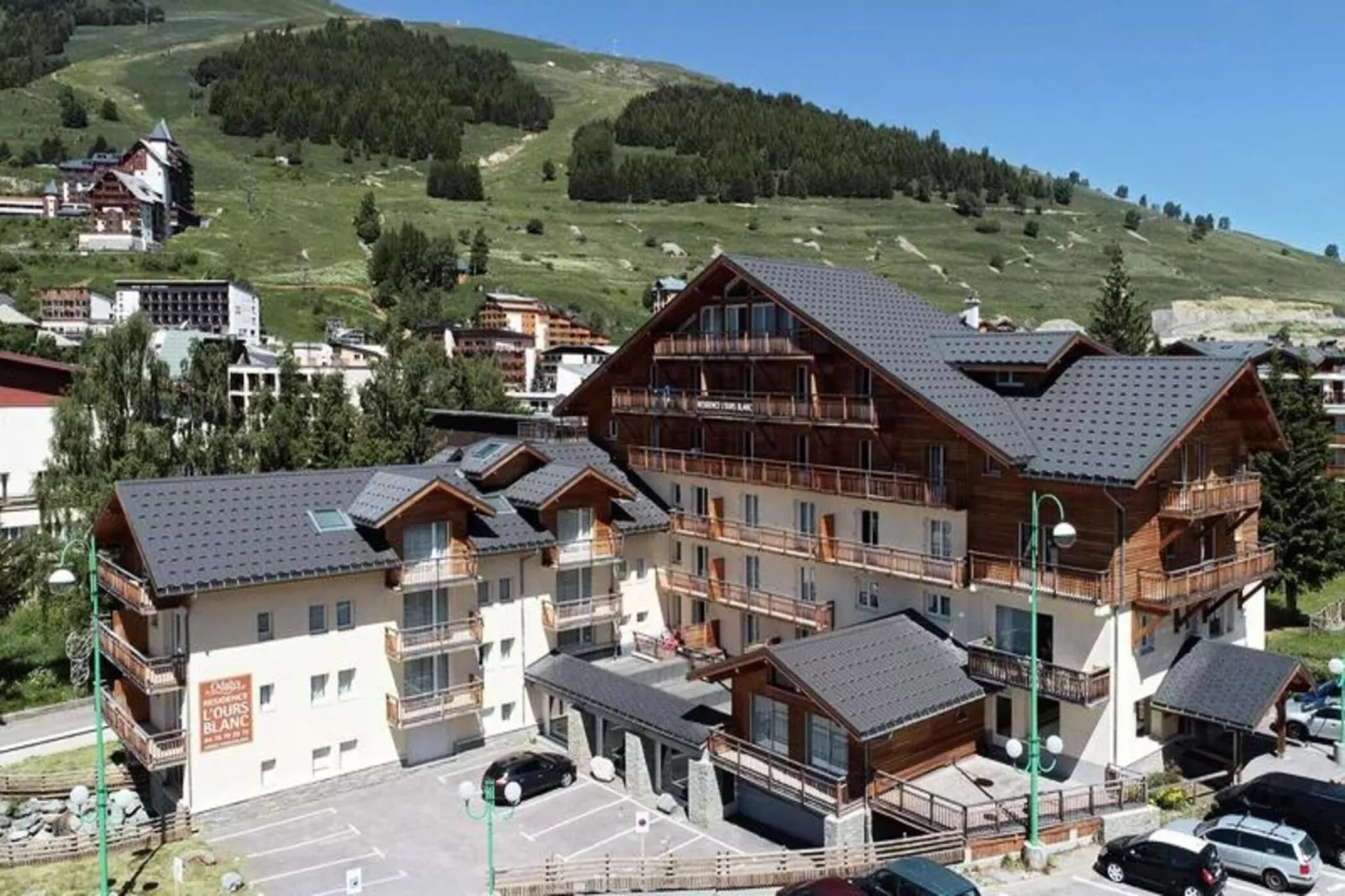 Résidence Odalys L'Ours Blanc-Keuken