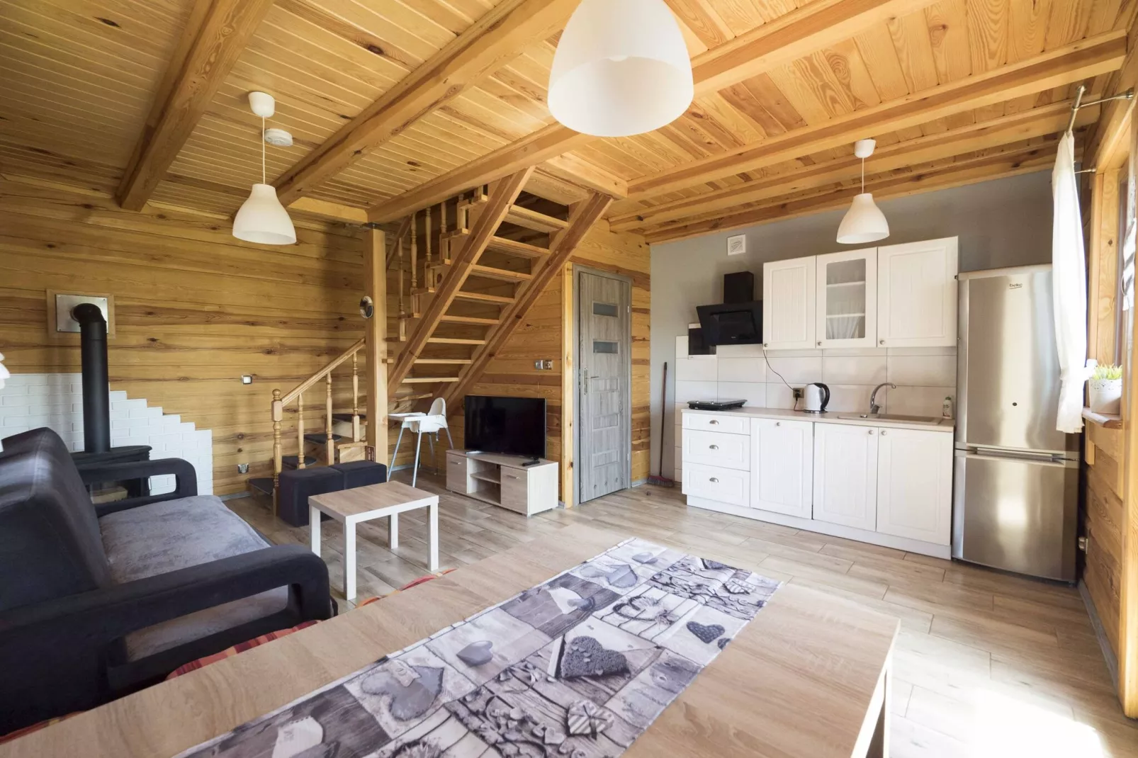 Semi-detached house, Niechorze-72 qm, 6 Pers.-Keuken