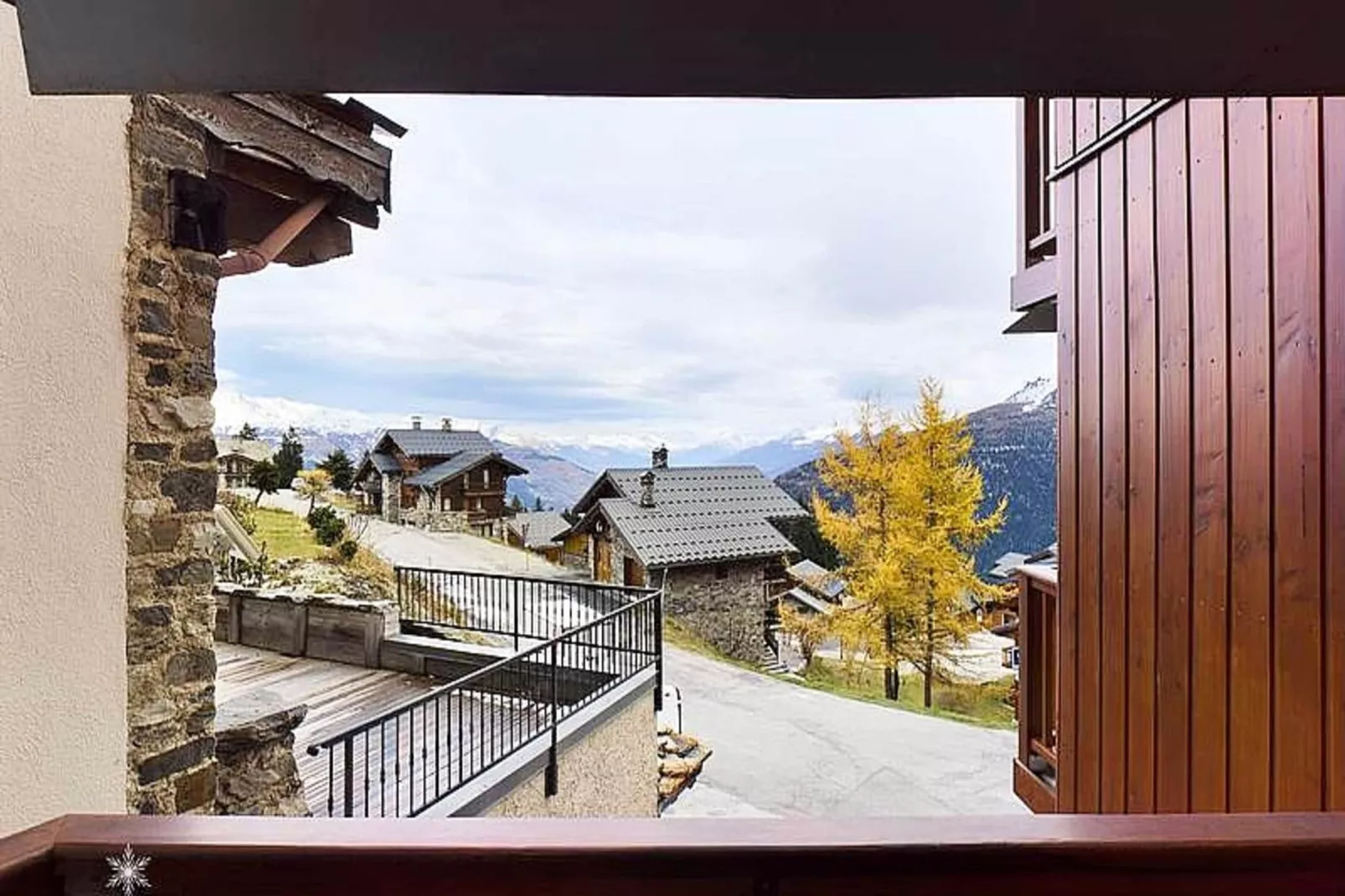 Résidence Hauts De La Rosiere-Terrasbalkon