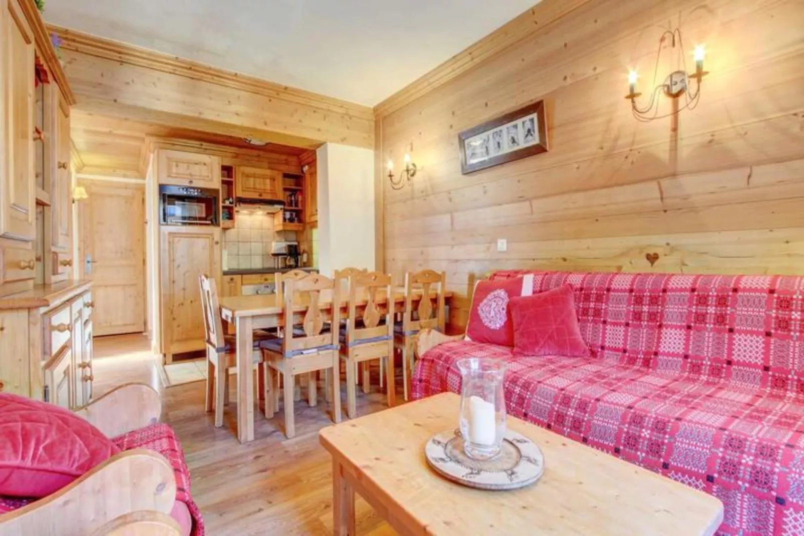 Résidence Le Lodge-Woonkamer