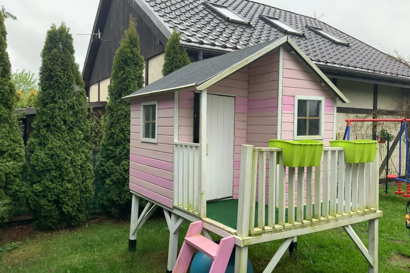 Dom wakacyjny Podamirowo-Tuinen zomer