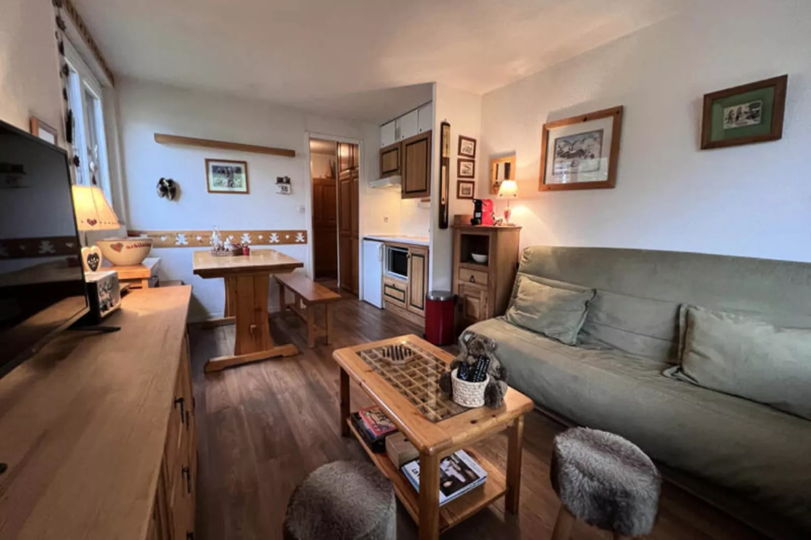 Appartements à La Clusaz-Buitenkant zomer