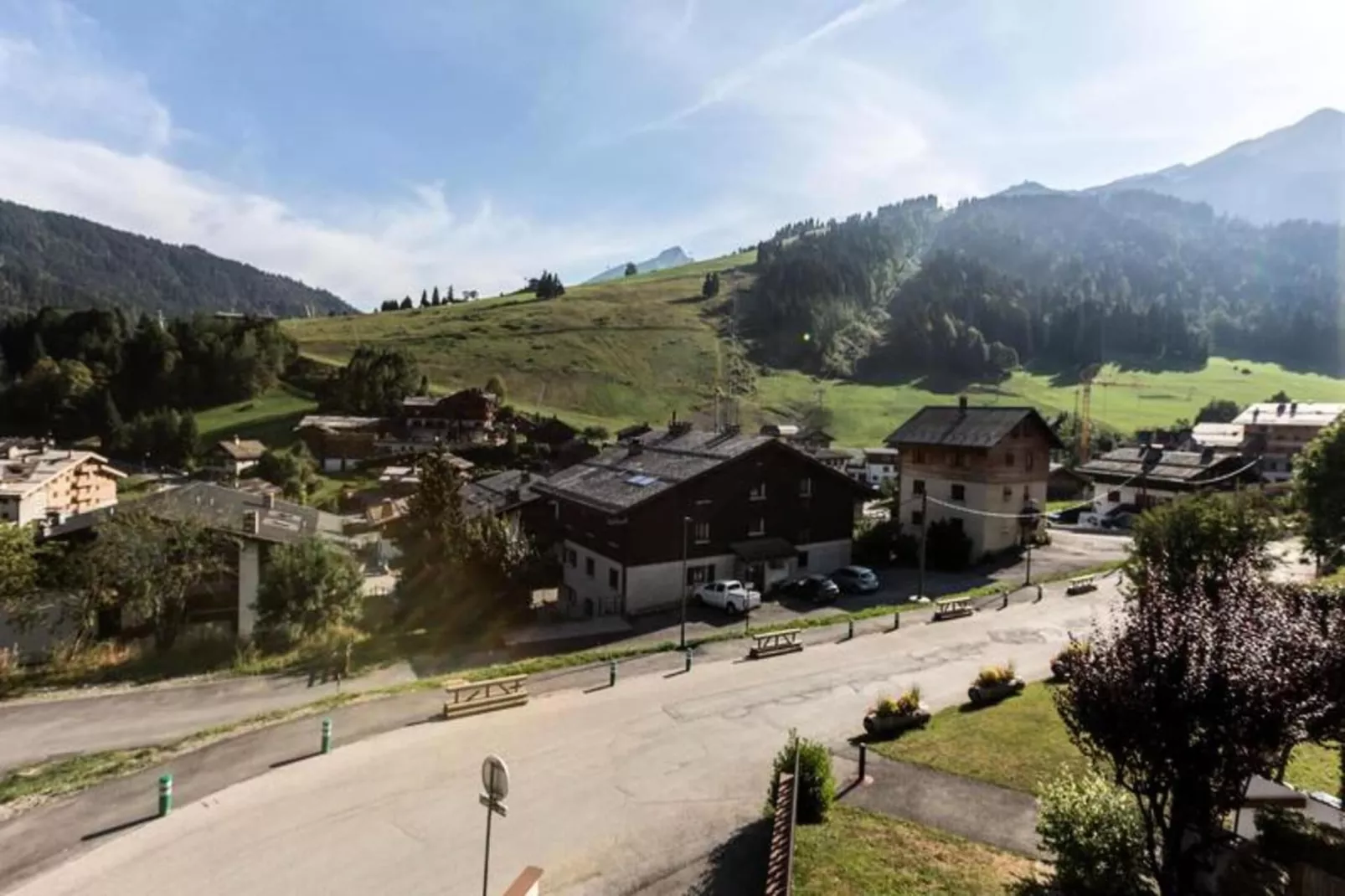 Résidence Alcyon Biblos-Uitzicht zomer