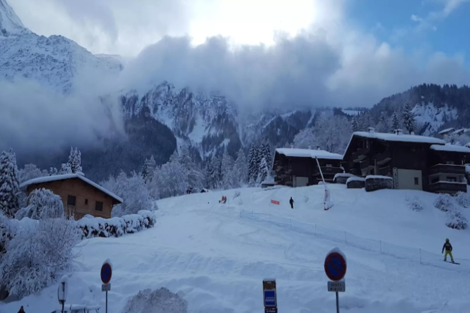 Résidence Les Houches Villages-Buitenkant zomer