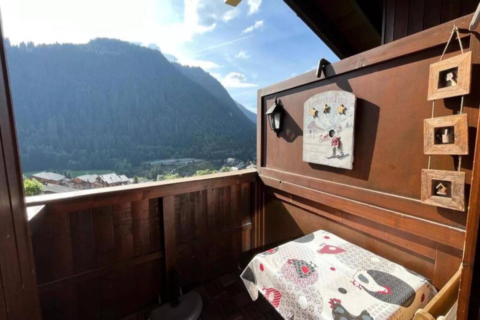 Résidence Chaumiere Des Neiges-Terrasbalkon