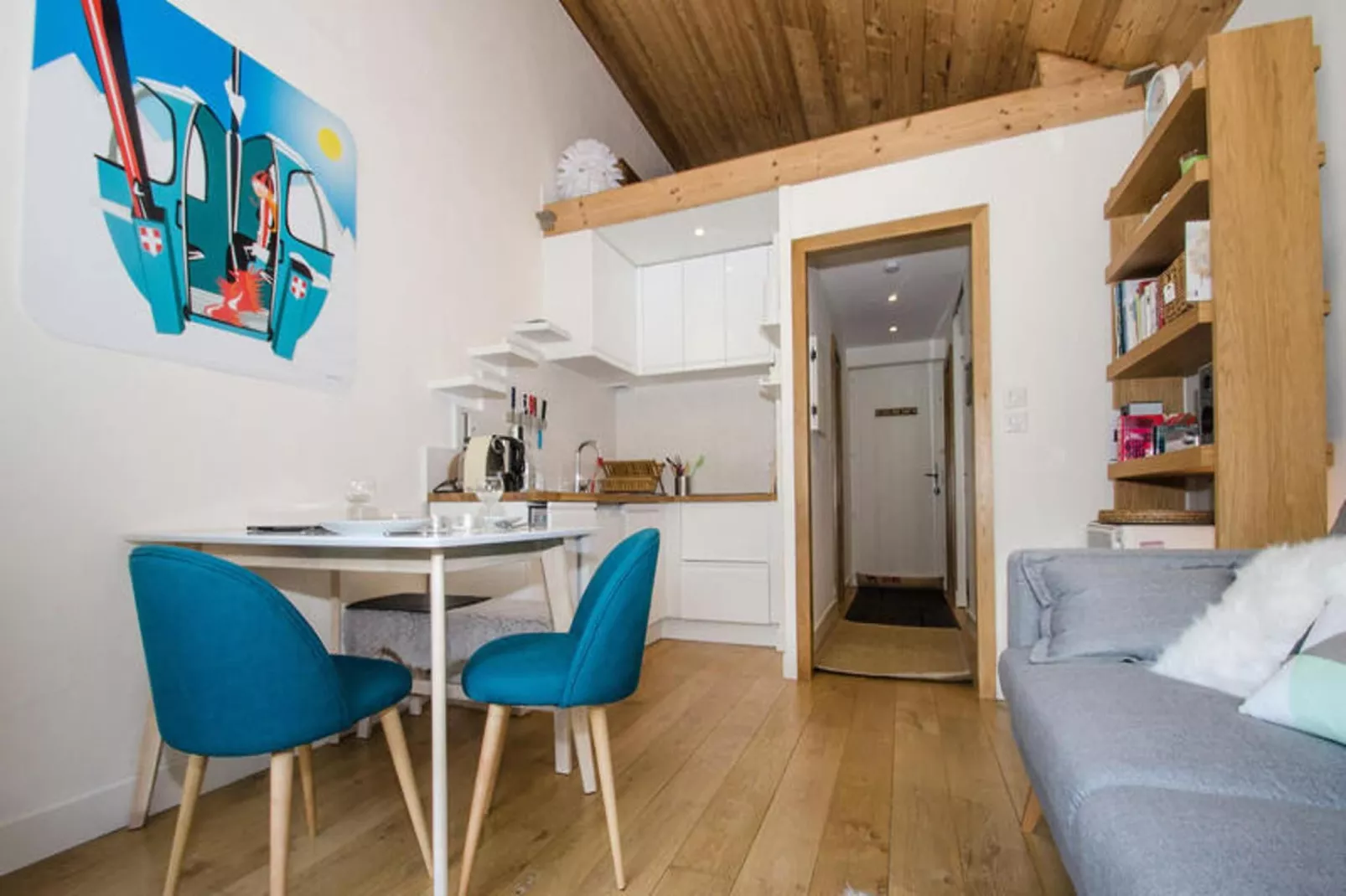 Résidence Les Deux Chamois-Eetkamer