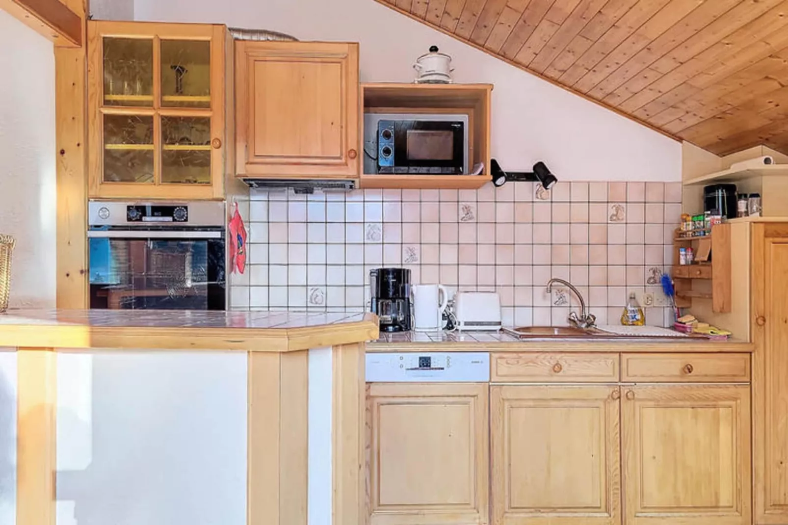 Appartements à Saint Jean d'Aulps-Keuken