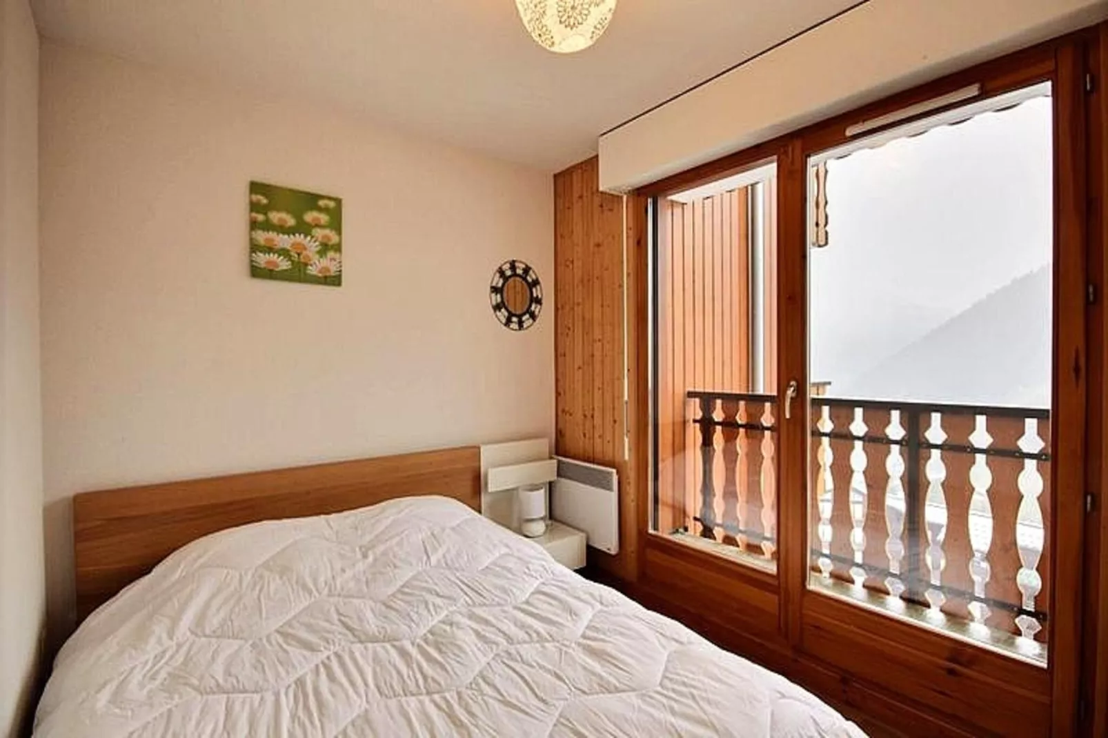 Appartements à Saint Jean d'Aulps-Slaapkamer