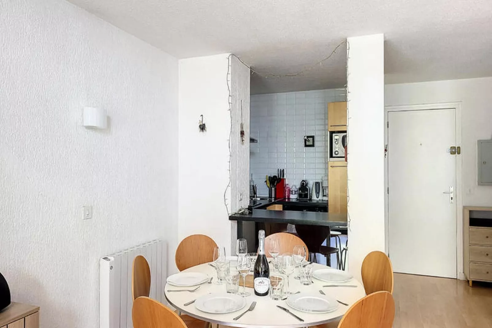 Appartements à Saint Jean d'Aulps-Eetkamer