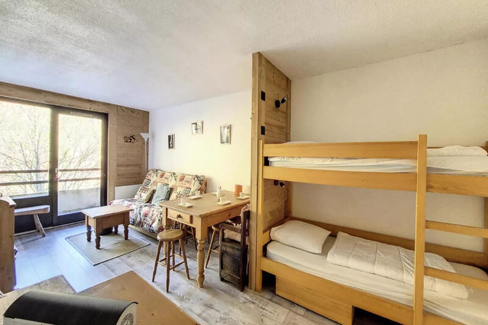 Appartements à Saint Jean d'Aulps-Slaapkamer