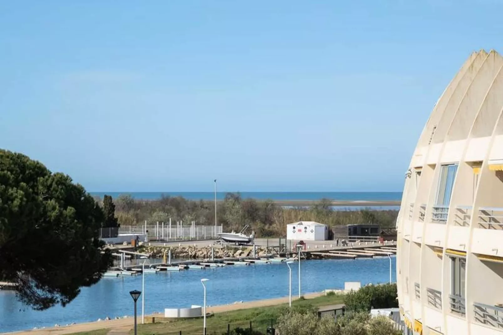 Résidence " La Lagune"-Uitzicht zomer