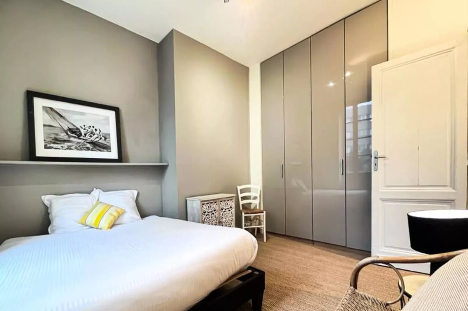 Charmant Appartement Pour 4 Dans Le Centre Ville De Bordeaux-Slaapkamer