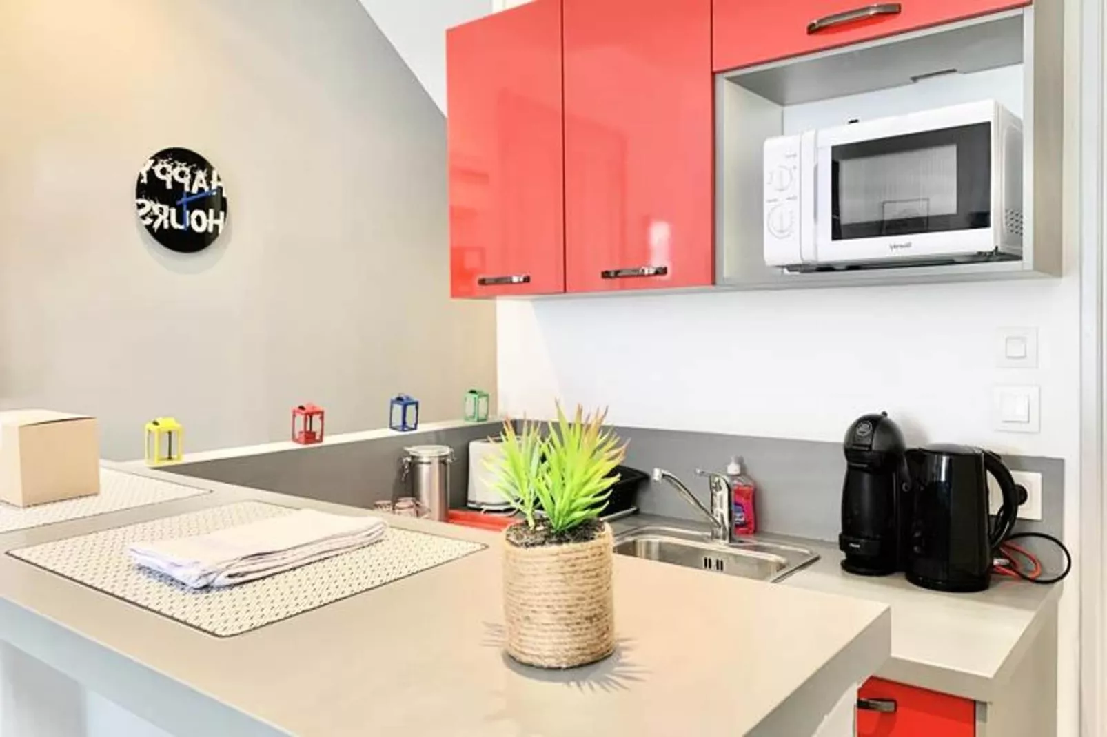 | Petit Paris 💋 | Studio Calme Tout &eacute;quip&eacute;-Keuken