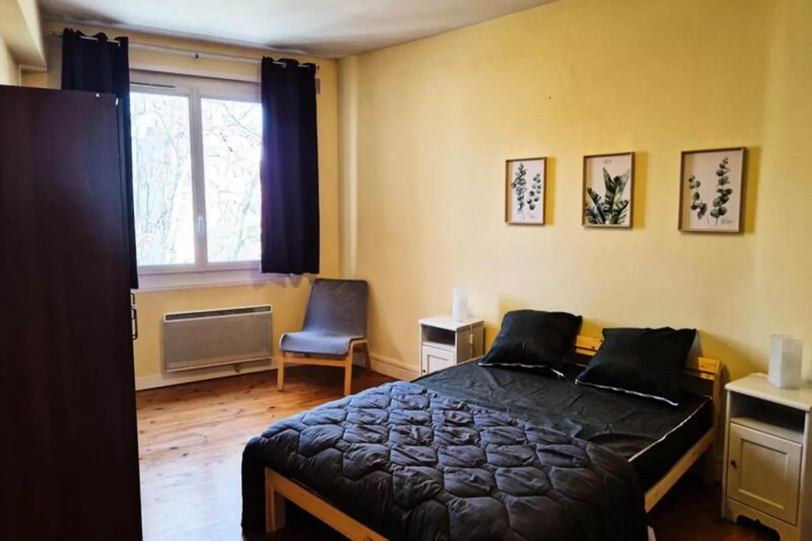 Le Spacieux T3 Pour 4 Proche De Gem Et La Gare 🗻-Slaapkamer