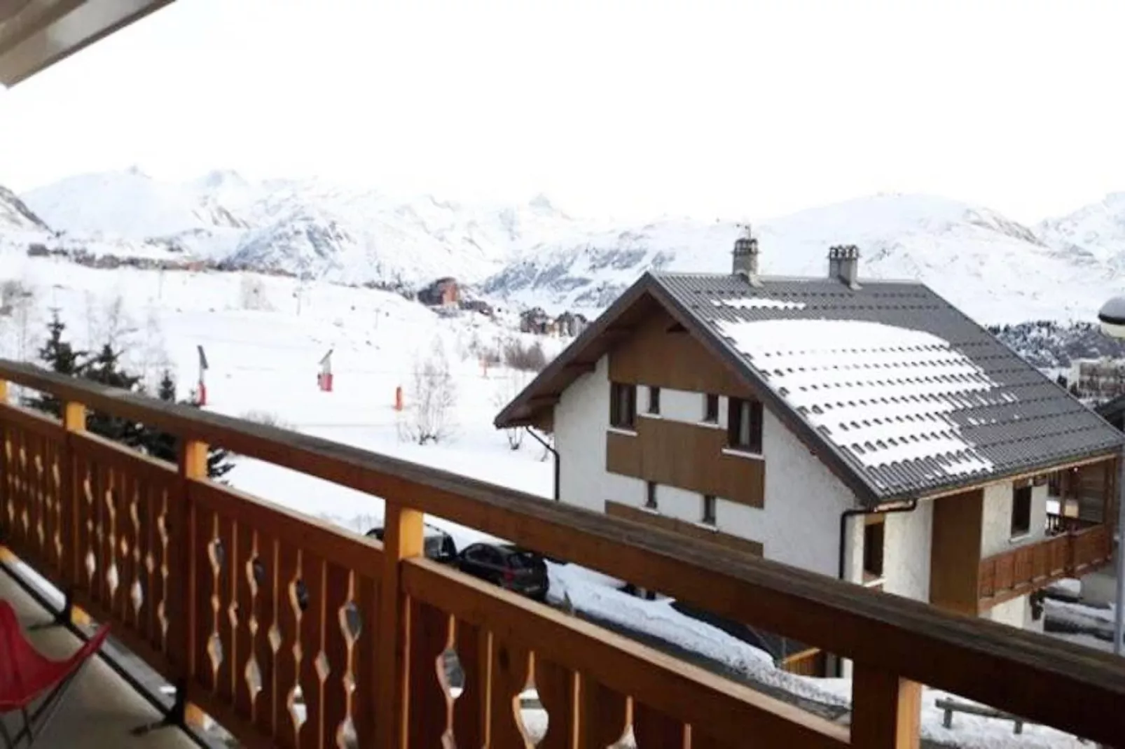 Résidence Alpe 2000-Uitzicht winter