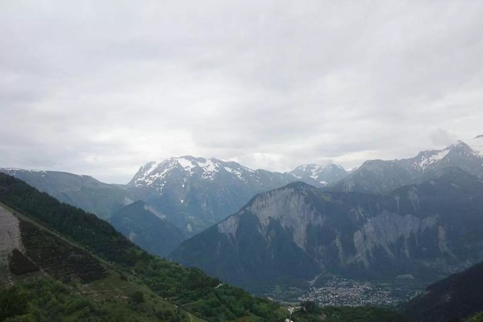 Résidence Solaires-Uitzicht winter