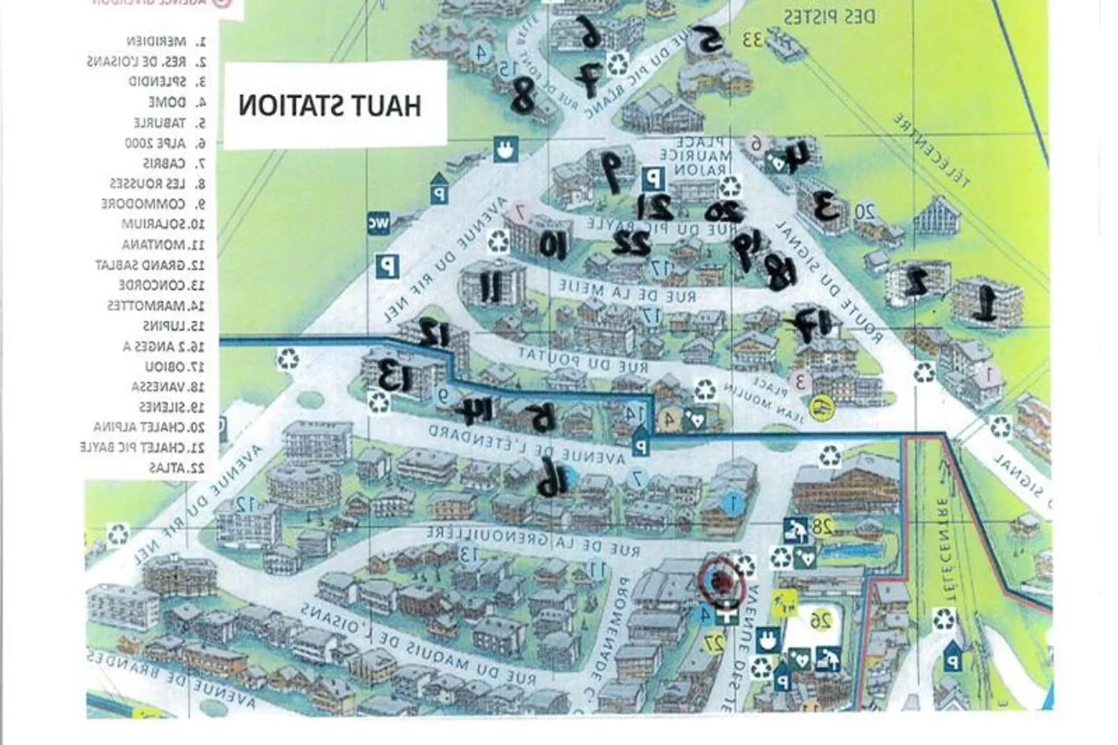 Résidence Marmottes-Faciliteiten