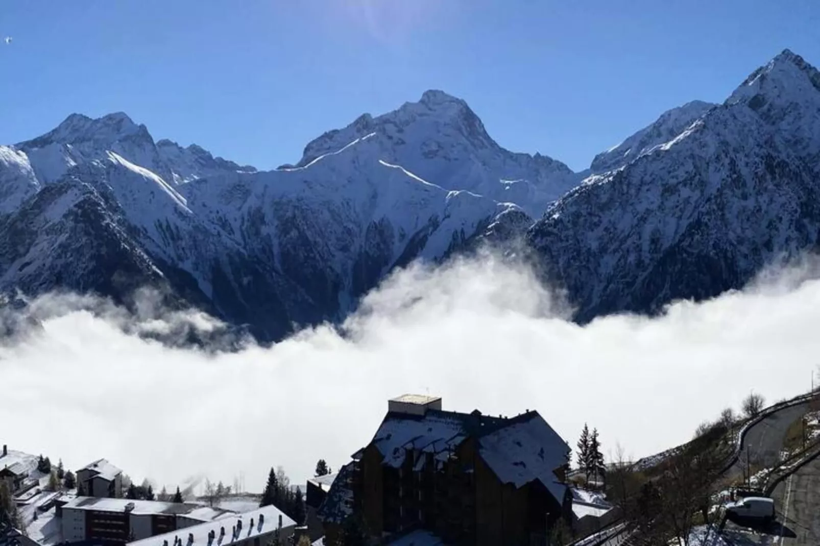 Résidence Flocon D'or - Uitzicht winter