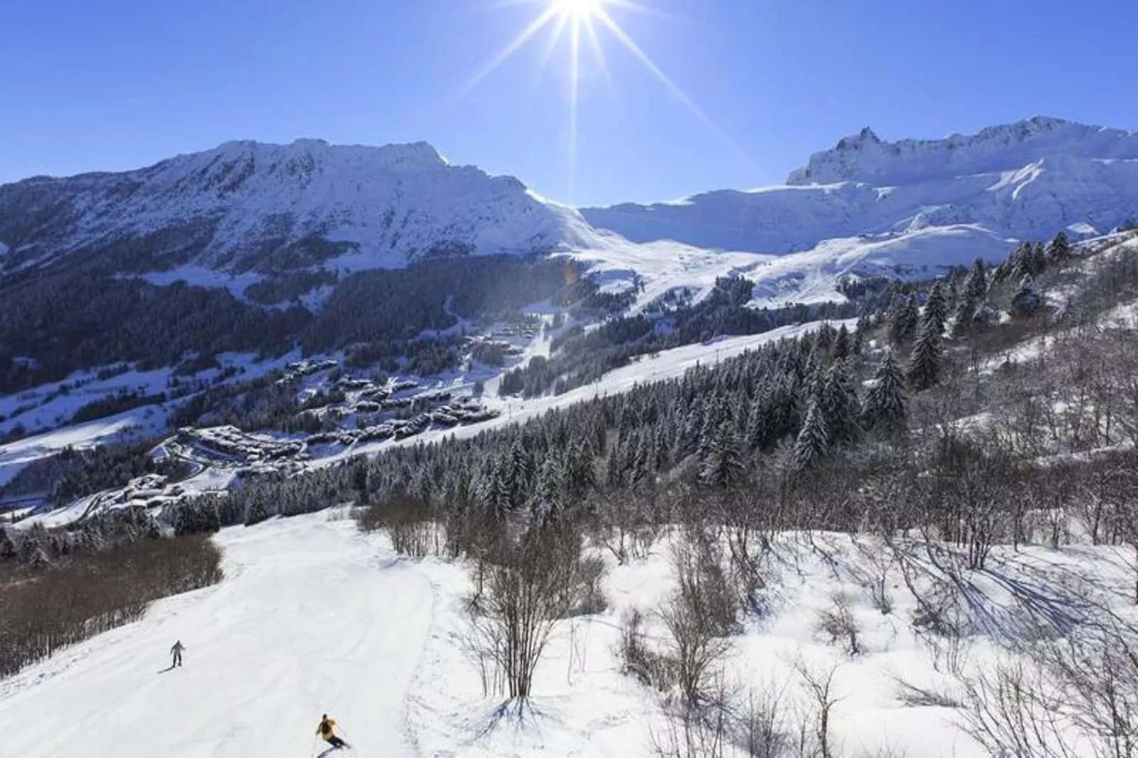 Résidence Valeriane - Uitzicht winter